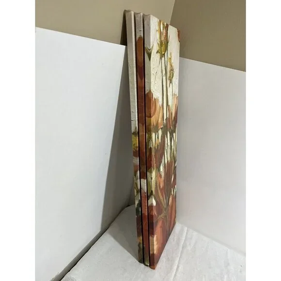 Wall Art Red Poppy Traditional Print on Canvas- 3 Panels 30” x 30” - Picture 6 of 6